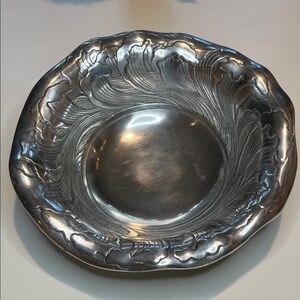 🌻Arthur Court Sea Waves - Aluminum Bowl Vintage